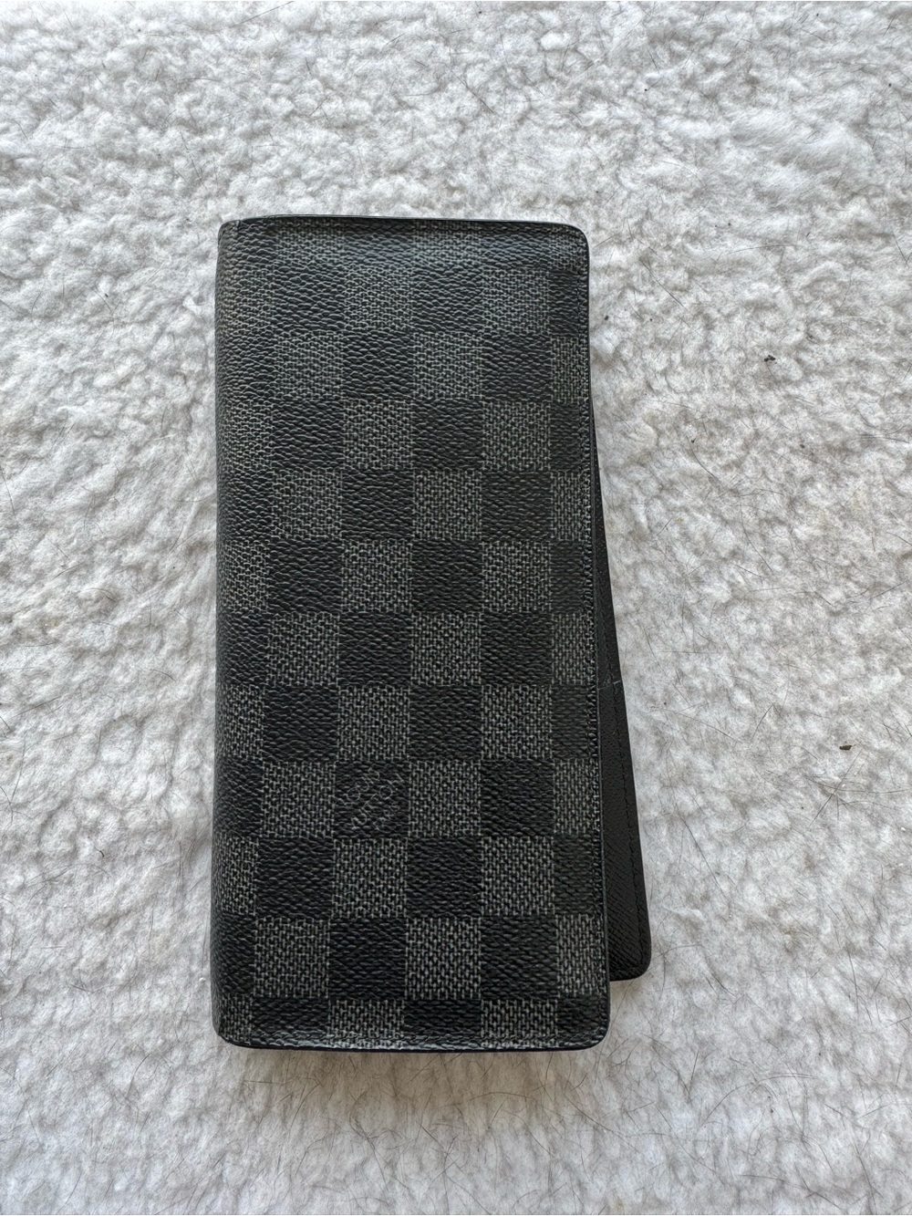 Louis Vuitton Brazza Wallet Damier Graphite Long Wallet Wallet